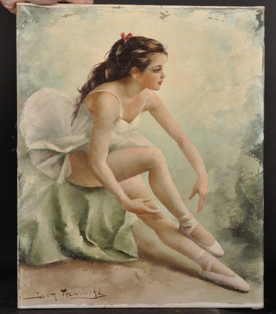 Igor Talwinski (1907-1983) Polish. A Young Ballet (1 of 4)