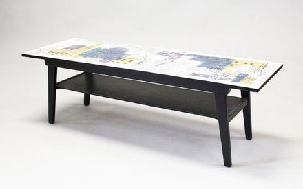 A John Piper Long Narrow Coffee Table With Scenes Of Oct 25 2018 Nicholson Auctioneers In United Kingdom - John Piper Coffee Table A John Piper Long Narrow Coffee Table With Scenes Of Oct 25 2018 Nicholson Auctioneers In United Kingdom - John Piper Coffee Table