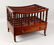 A 19TH CENTURY MAHOGANY FOUR DIVISION CANTERBURY, with