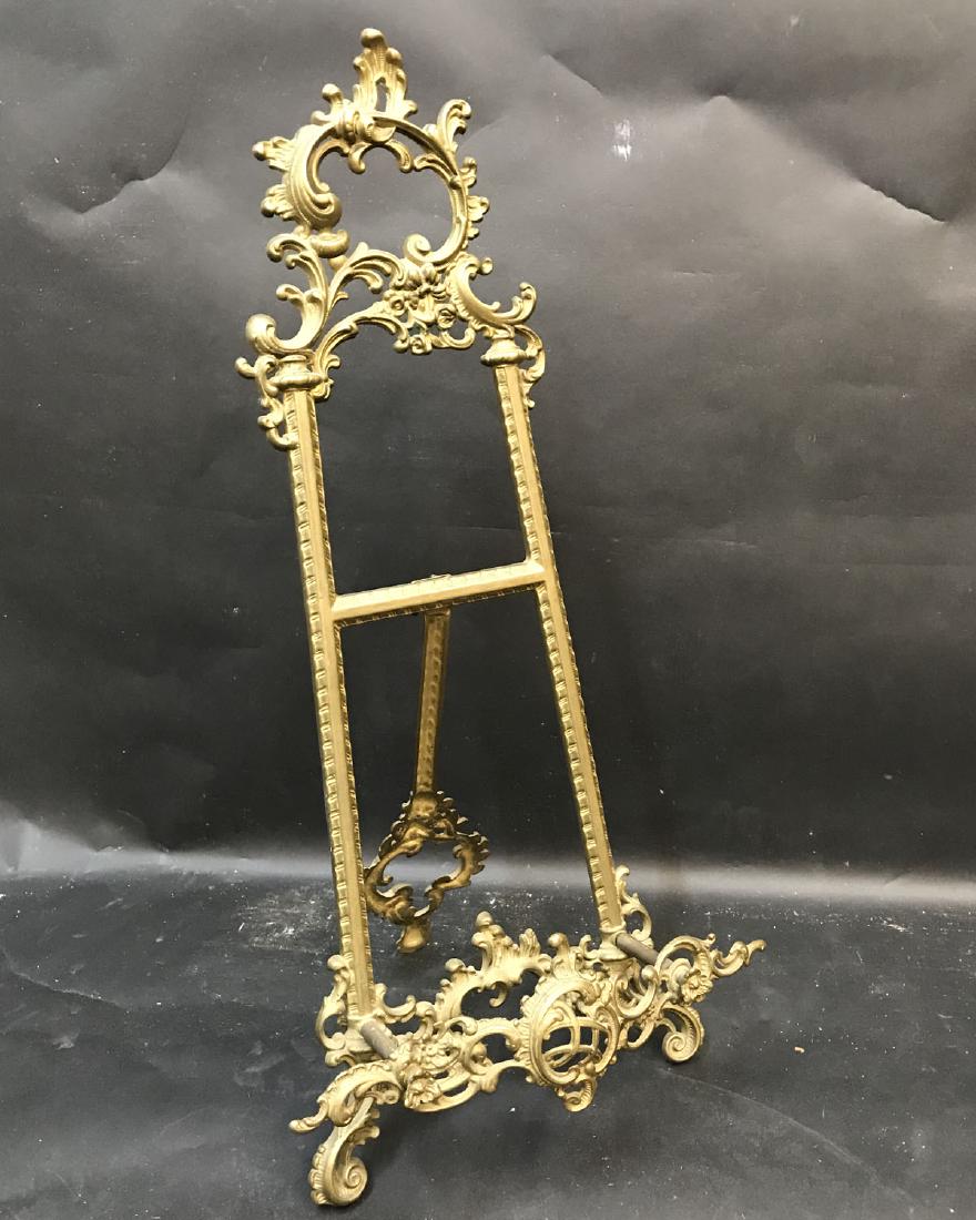 19th Century English School. An Ornately Cast Brass (1 of 1)