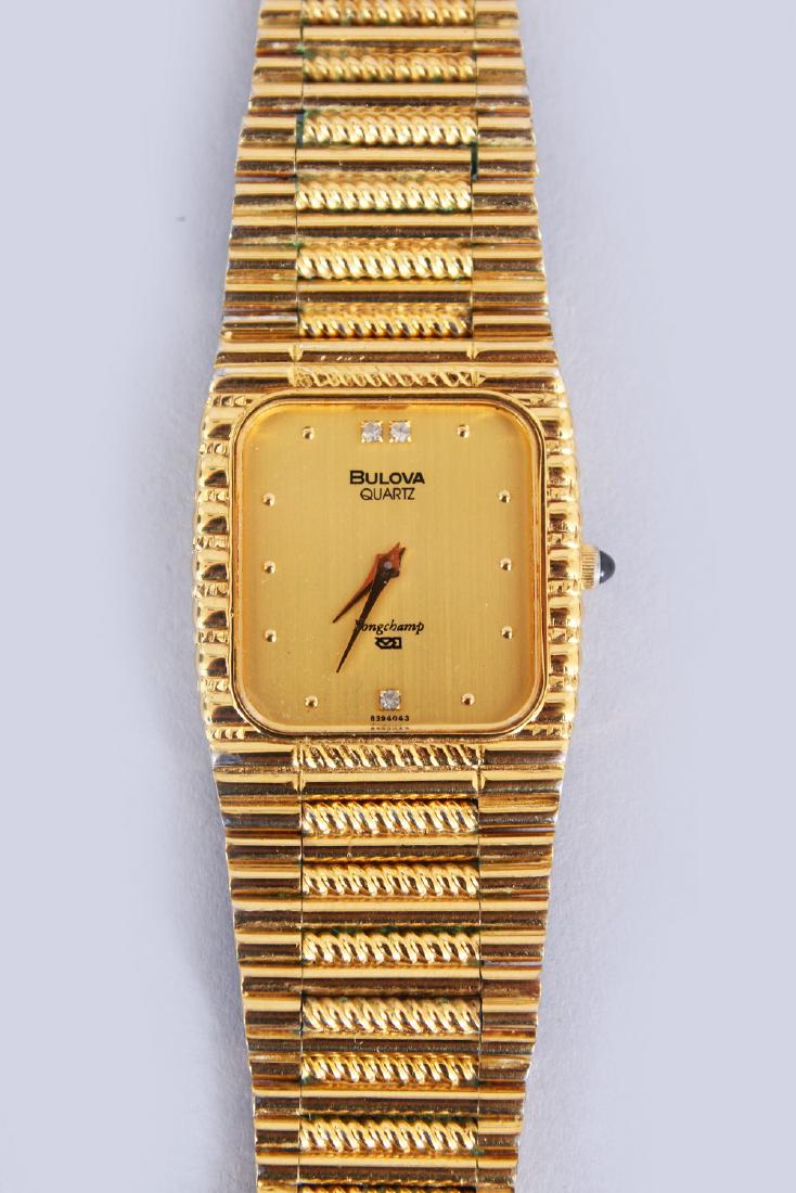 A LADIES BULOVA WATCH.: A LADIES BULOVA WATCH.
