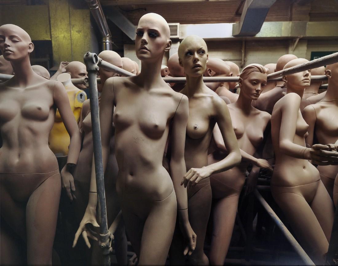 Roger Mavity (1973-    ) British. "In the Mannequin (1 of 4)