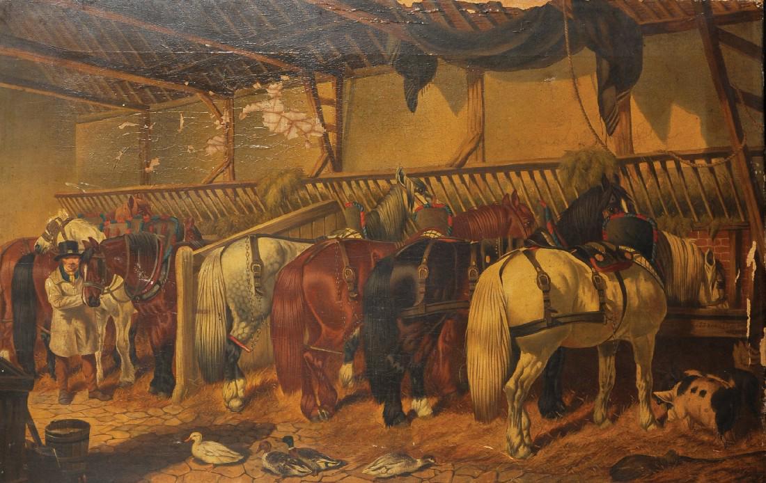 Circle of John Frederick Herring (1815-1907) British. (1 of 4)