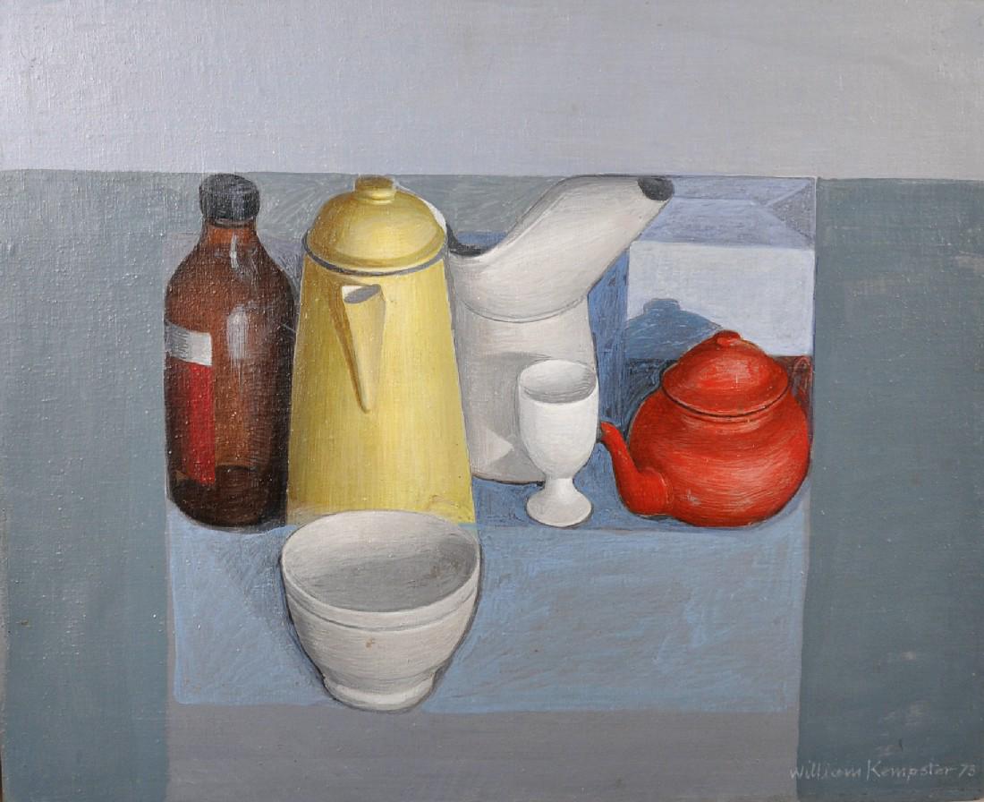 William Kempster (1914-1977) British. Still Life with a (1 of 4)