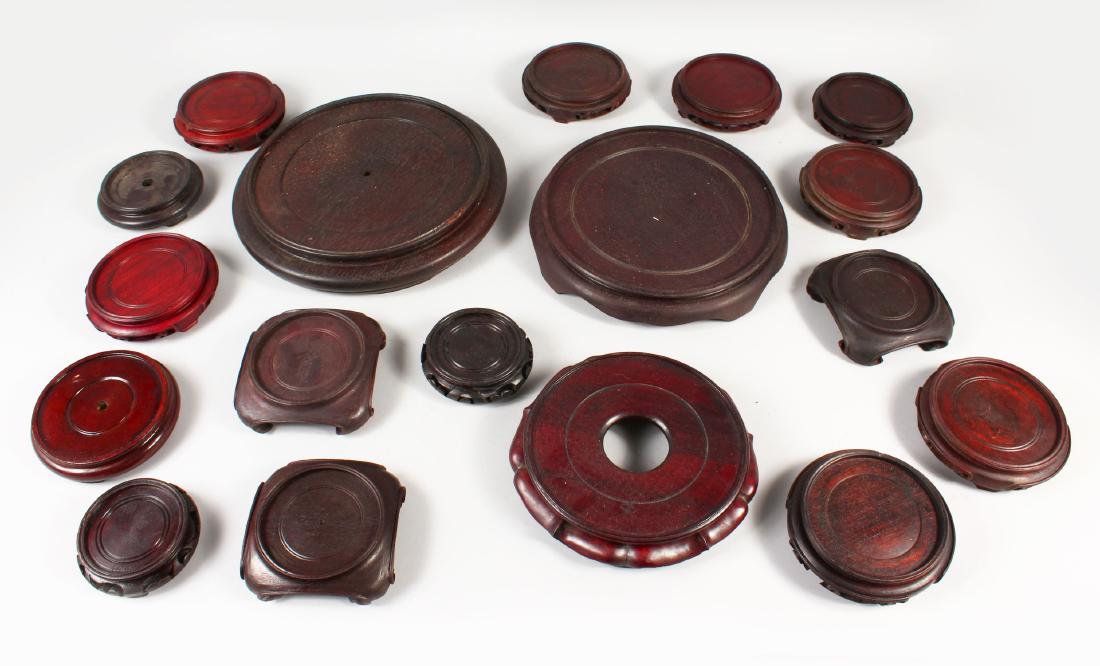 A MIXED BOX OF CHINESE / ORIENTAL HARDWOOD / WOOD (1 of 4)