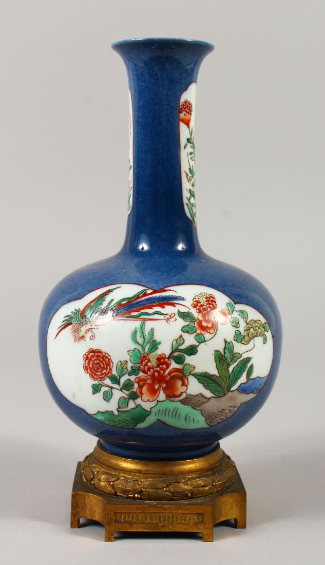 A GOOD QUALITY SAMSON FAMILLE VERTE POWDER BLUE (1 of 7)