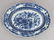 AN 18TH CENTURY CHINESE QIANLONG PERIOD BLUE & WHITE