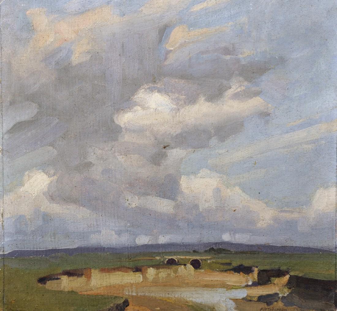 Francis Roy Thompson (1898-1966) British. An Open River (1 of 5)