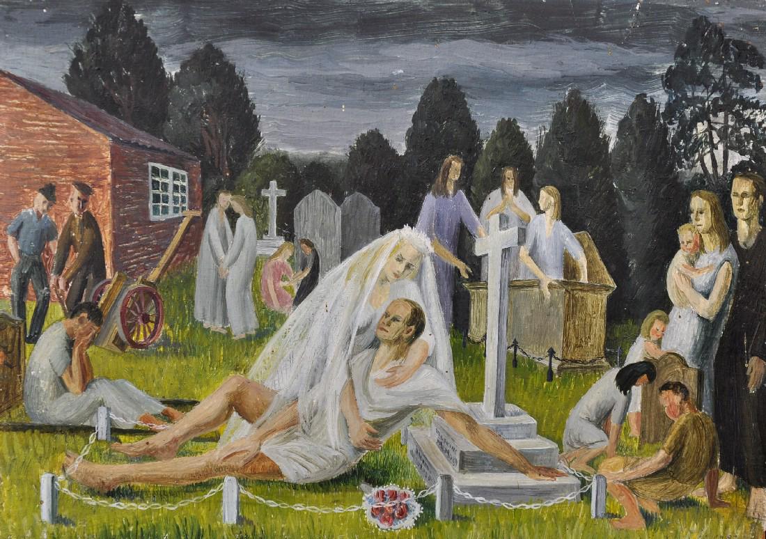 Circle of Stanley Spencer (1891-1959) British. A (1 of 3)