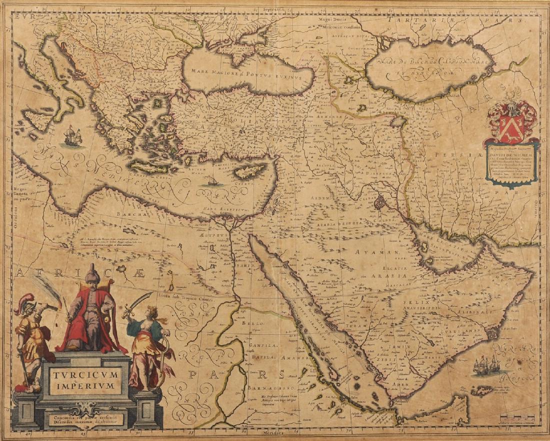 Attributed to Johannes Blaeu (1650-1712) Dutch. (1 of 4)