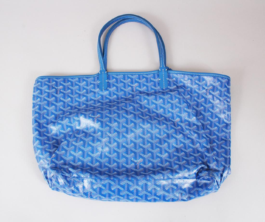 blue goyard bag