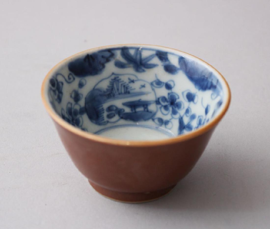 A SMALL 18TH CENTURY CHINESE CAFE AU LAIT GLAZED (1 of 4)
