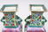 A PAIR OF 18TH CENTURY KANGXI CHINESE BLUE & WHITE - 8
