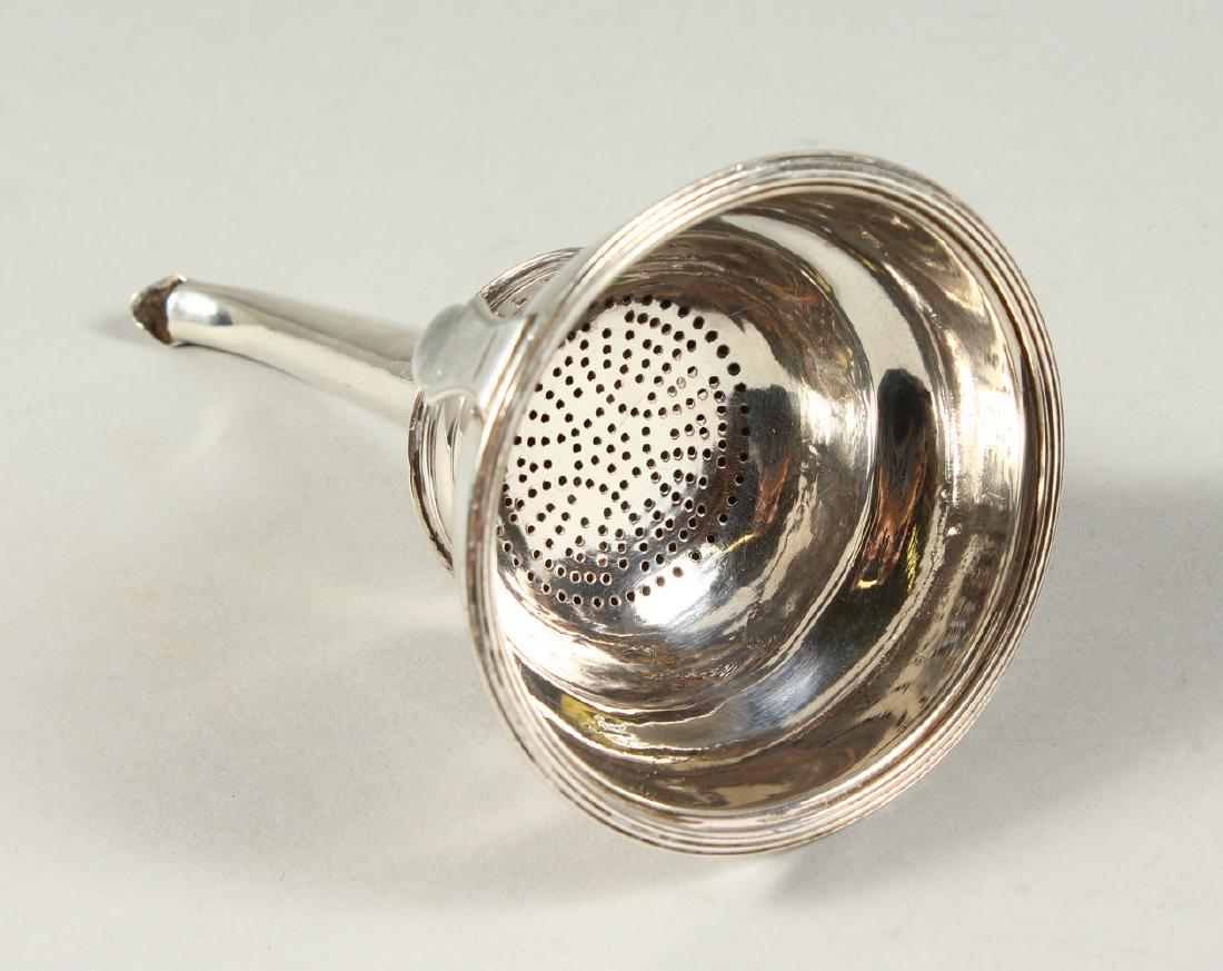 A GEORGE III WIND FUNNEL. London 1790. Maker John: A GEORGE III WIND FUNNEL. London 1790. Maker John Emes.