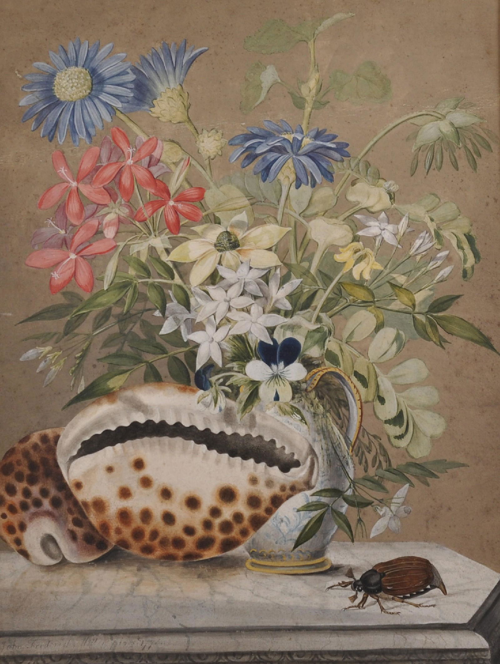 John Frederick Miller (c.1750-1790) British. Still Life (1 of 4)