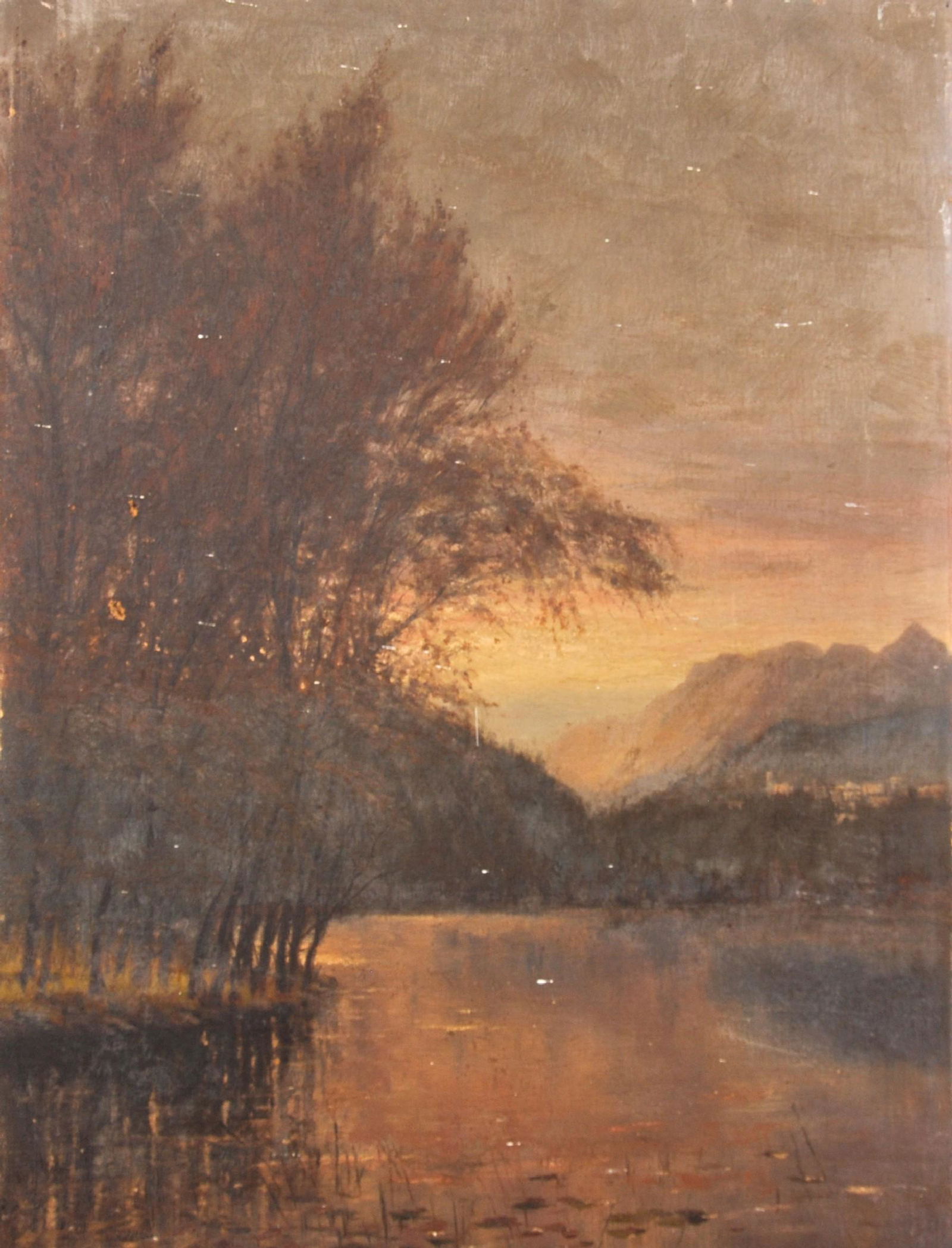 Manner of Karl Heffner (1849-1925) German. A River (1 of 3)