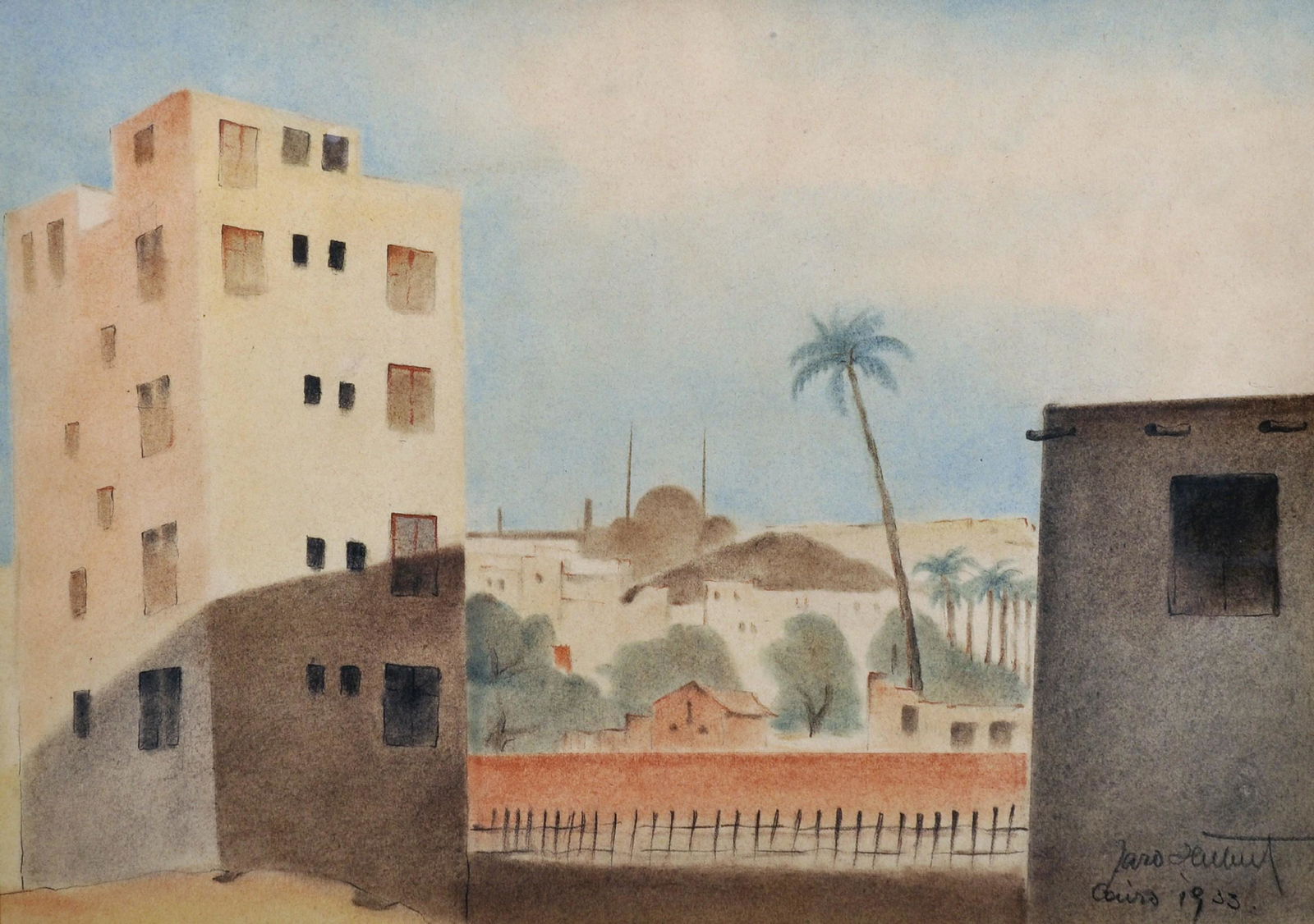 Jaro Hilbert (1897-1995) Slovenian/French. A Street (1 of 6)