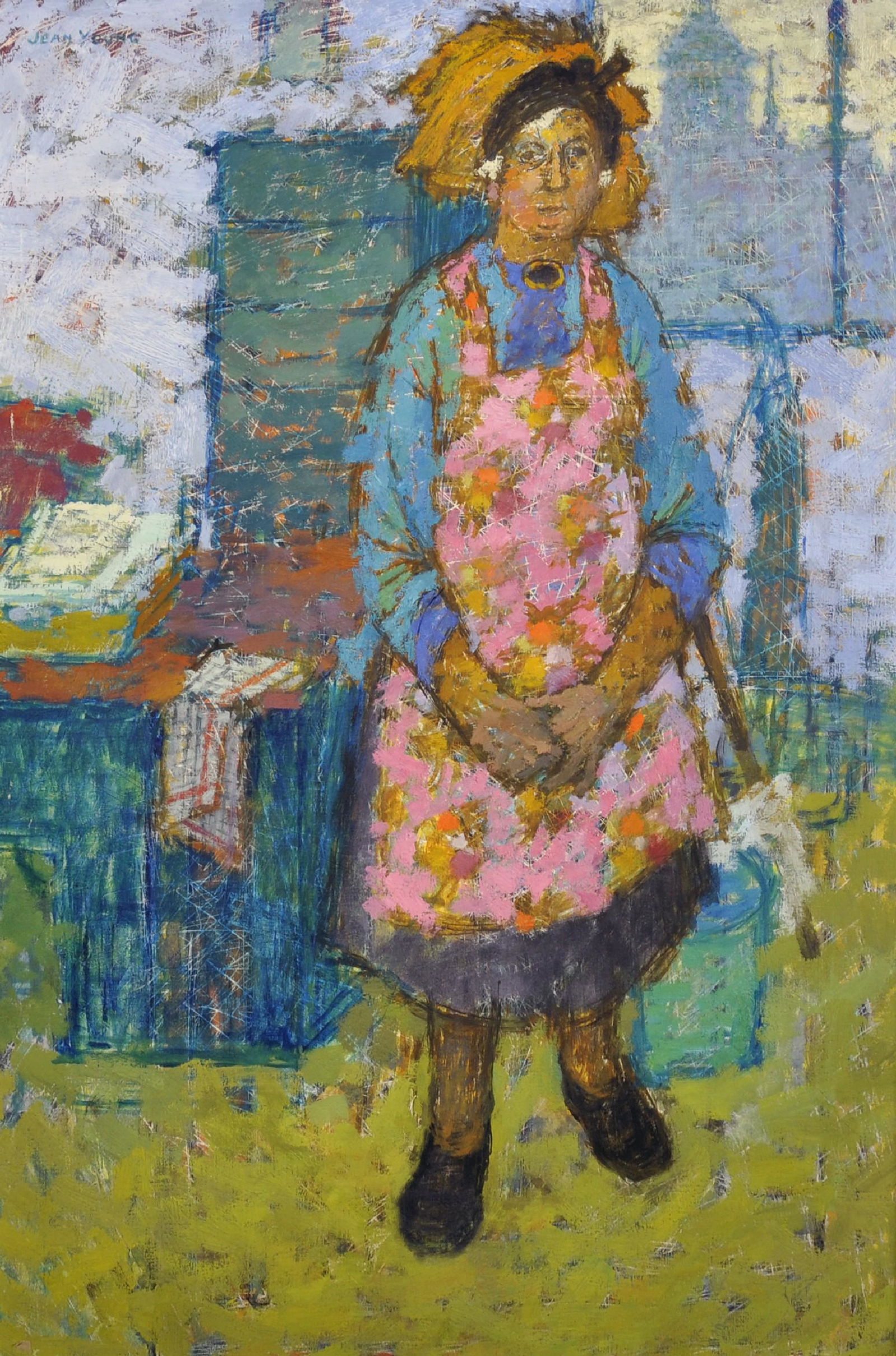 Jean Young (1914-1995) British. A Woman in an Interior (1 of 4)