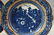 A PAIR OF CAUGHLEY BLUE AND WHITE PLATES, decorated - 3