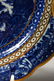 A PAIR OF CAUGHLEY BLUE AND WHITE PLATES, decorated - 6