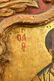 A 19TH CENTURY RUSSIAN ICON, depicting a saint, in a - 5