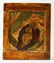 AN 18TH CENTURY RUSSIAN ICON, on panel. 8ins x 7ins.