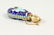 A SMALL RUSSIAN ENAMEL SCENT BOTTLE. 2.5ins. - 5