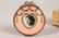 A VERY GOOD GOLD AND PINK GUILLOCHE ENAMEL SMALL - 3