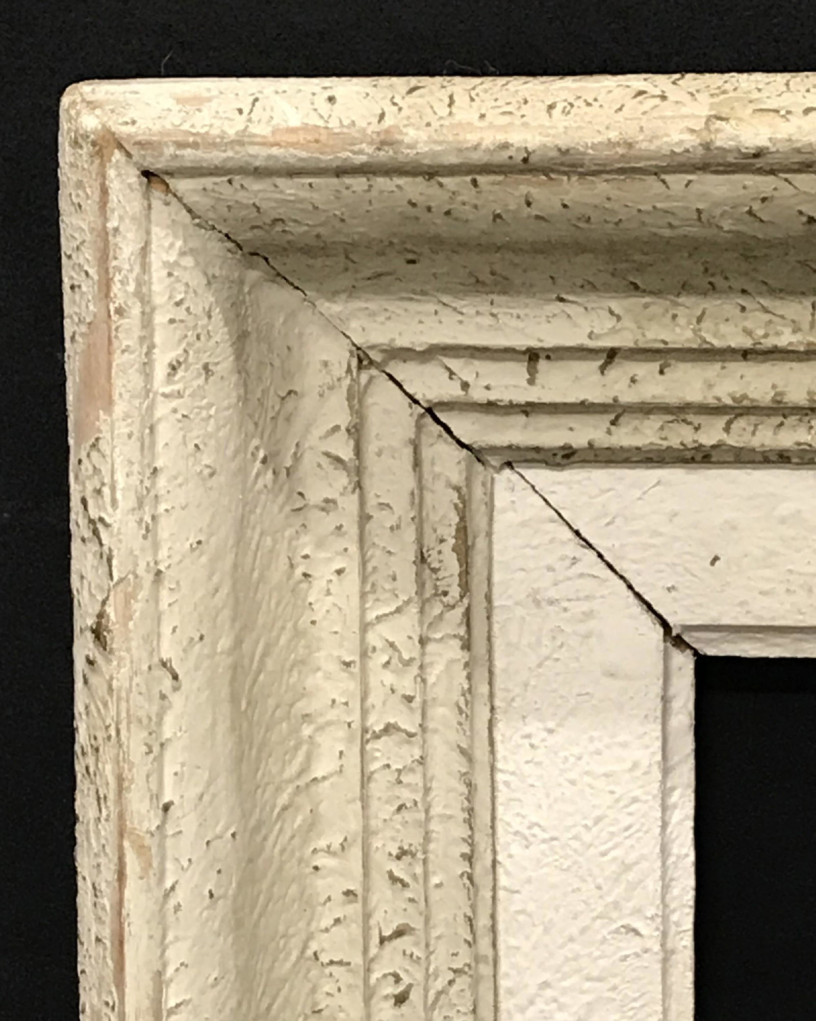 20th Century French School. A White Painted Frame,: 20th Century French School. A White Painted Frame, 21.75" x 18.25".