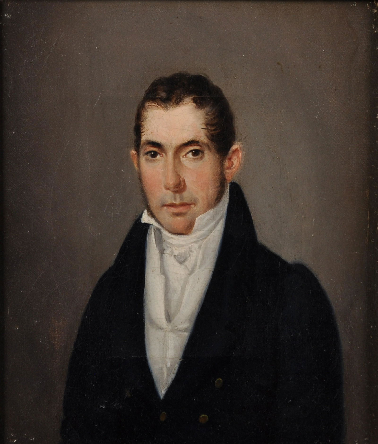 19th Century Northern European School. A Bust Portrait (1 of 3)