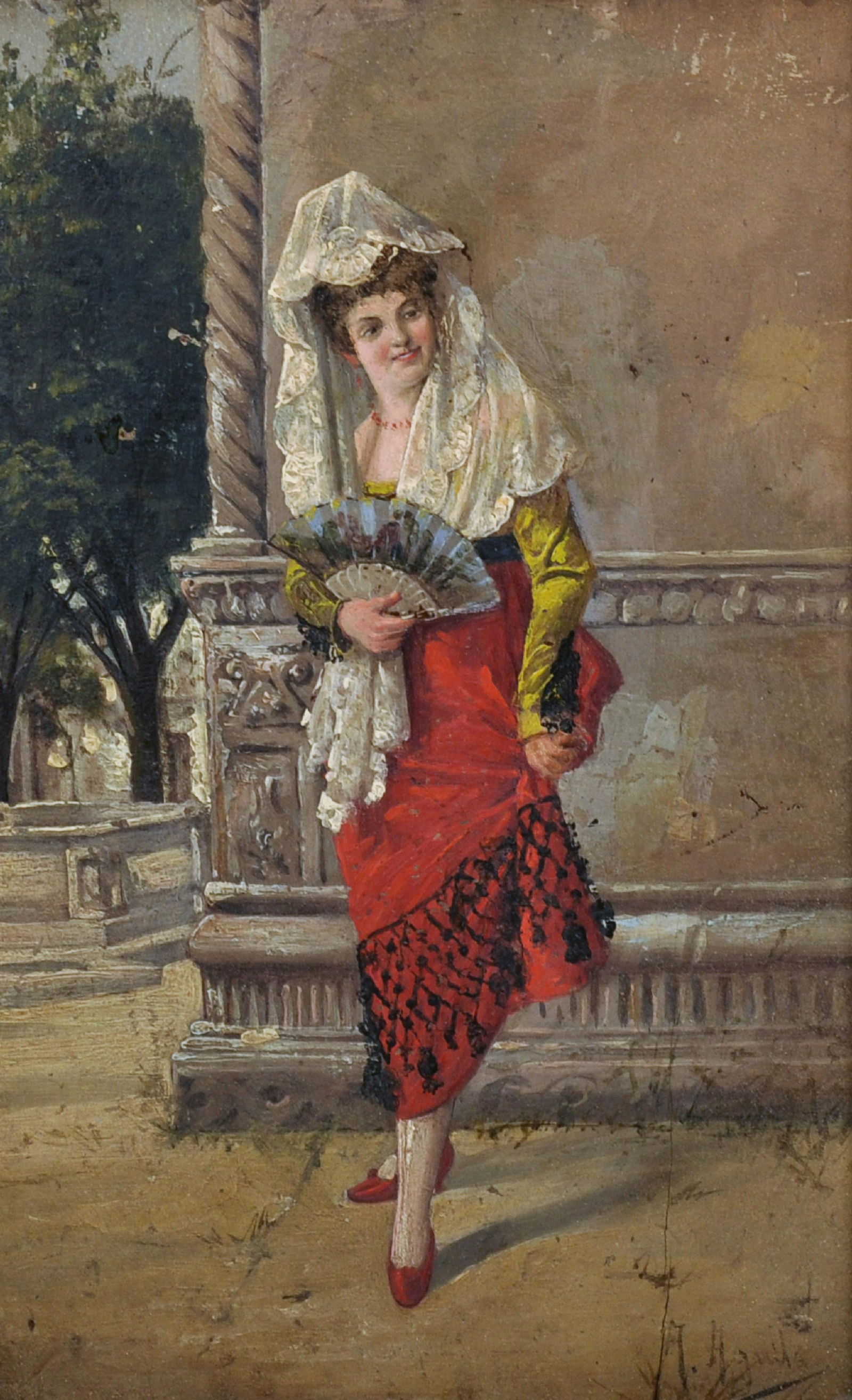 Adolfo Pemental Aquila (19th - 20th Century) Spanish. A (1 of 4)