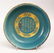 A GOOD CHINESE RU WARE CALLIGRAPHIC PORCELAIN DISH, the