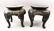 A PAIR OF 19TH CENTURY ORIENTAL HARDWOOD CARVED STANDS,