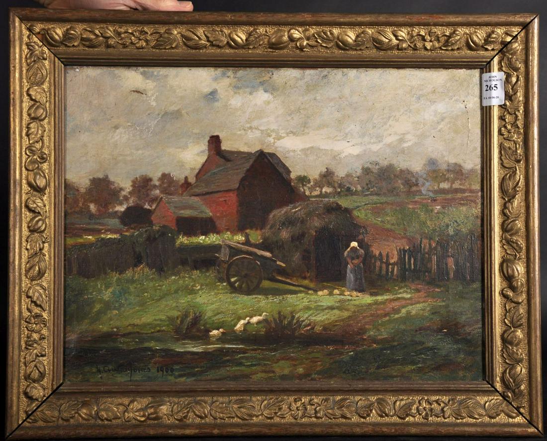 H... Overton-Jones (19th - 20th Century) British. "The (1 of 3)