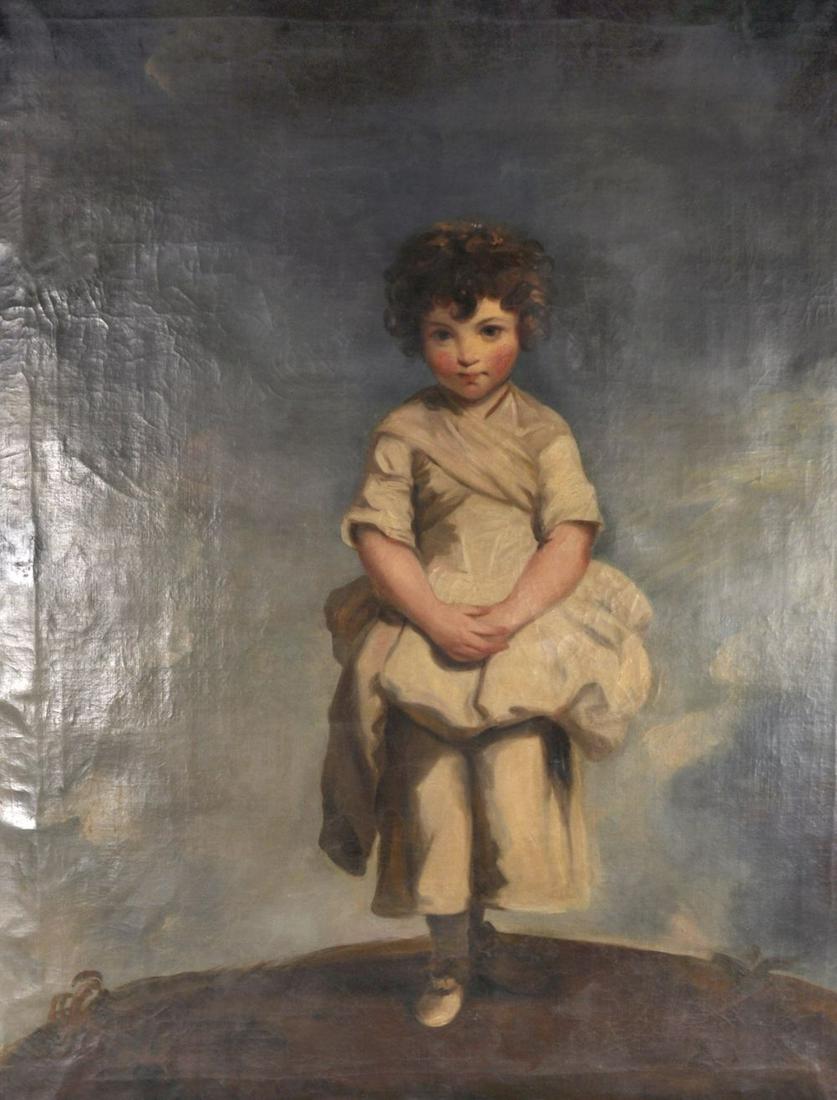 After Joshua Reynolds (1723-1792) British. "Collina (1 of 2)