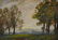 John Brown R.S.W. (b.1945) Scottish. Sunset over a