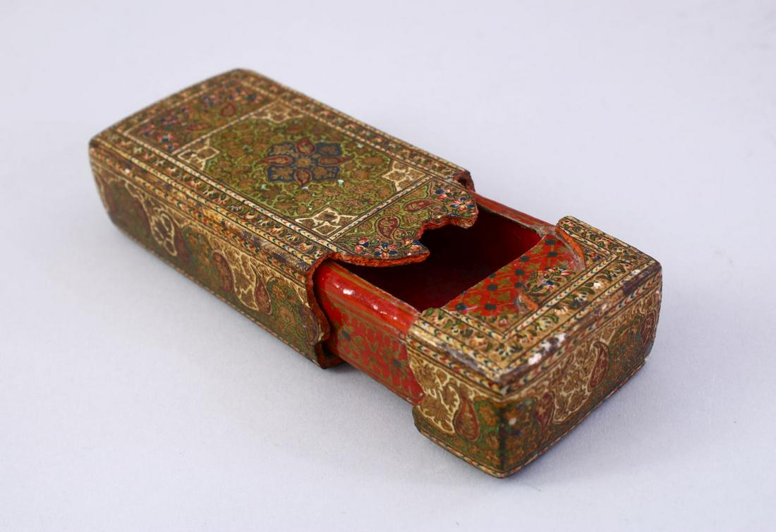 A 19TH CENTURY INDO PERSIAN KASHMIRI PAPIER MACHE (1 of 6)
