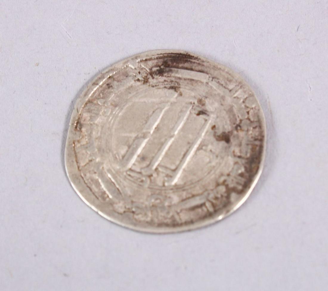 ISLAMIC SILVER COIN - ABBASID, AL-MANSUR, SILVER: ISLAMIC SILVER COIN - ABBASID, AL-MANSUR, SILVER DIRHAM, mint Al-Mohammediah 144H, 2.87g, 26mm