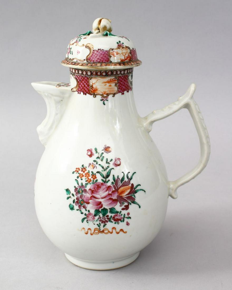 AN 18TH CENTURY CHINESE QIANLONG FAMILLE ROSE PORCELAIN (1 of 6)