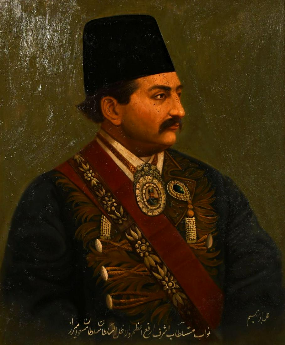 IBRAHIM ISFAHANI, CIRCA 1890, PERSIAN, A PORTRAIT OF (1 of 4)