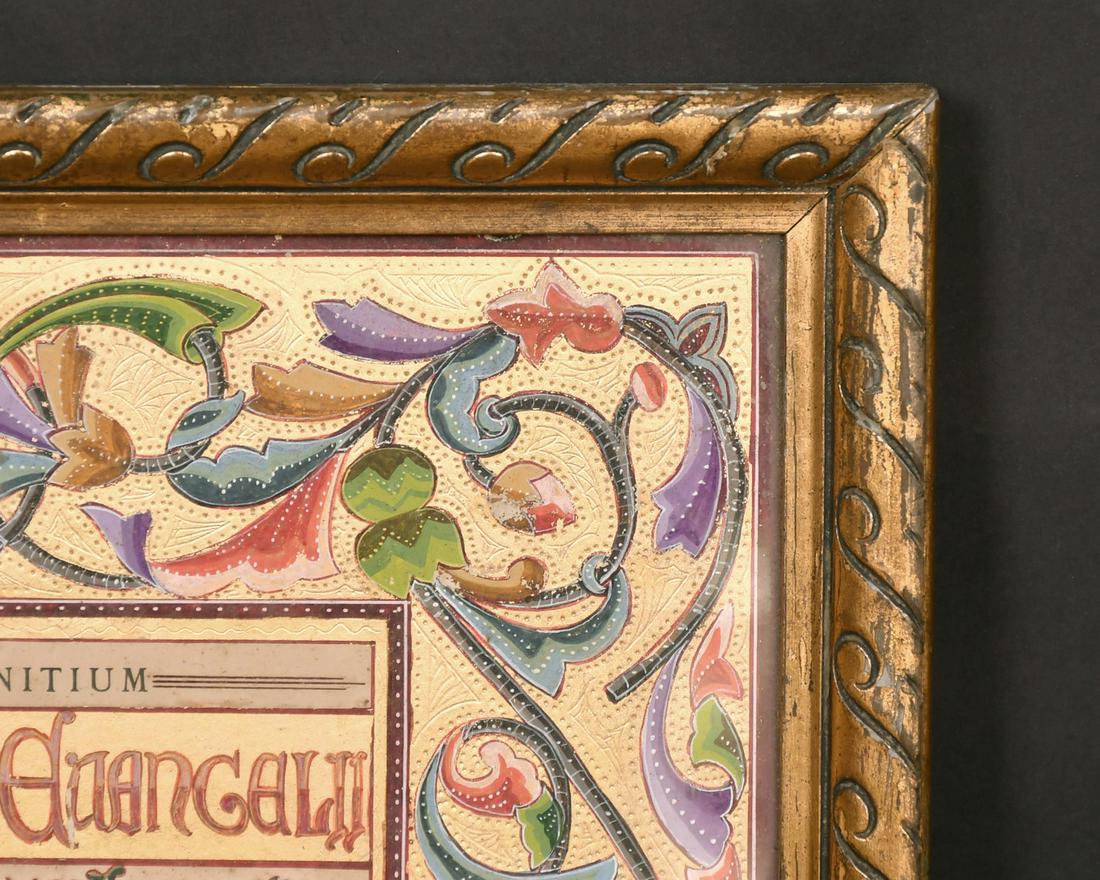 A continental carved wood frame, rebate size 15" x 10",: A continental carved wood frame, rebate size 15" x 10", 38 x 26 cm.