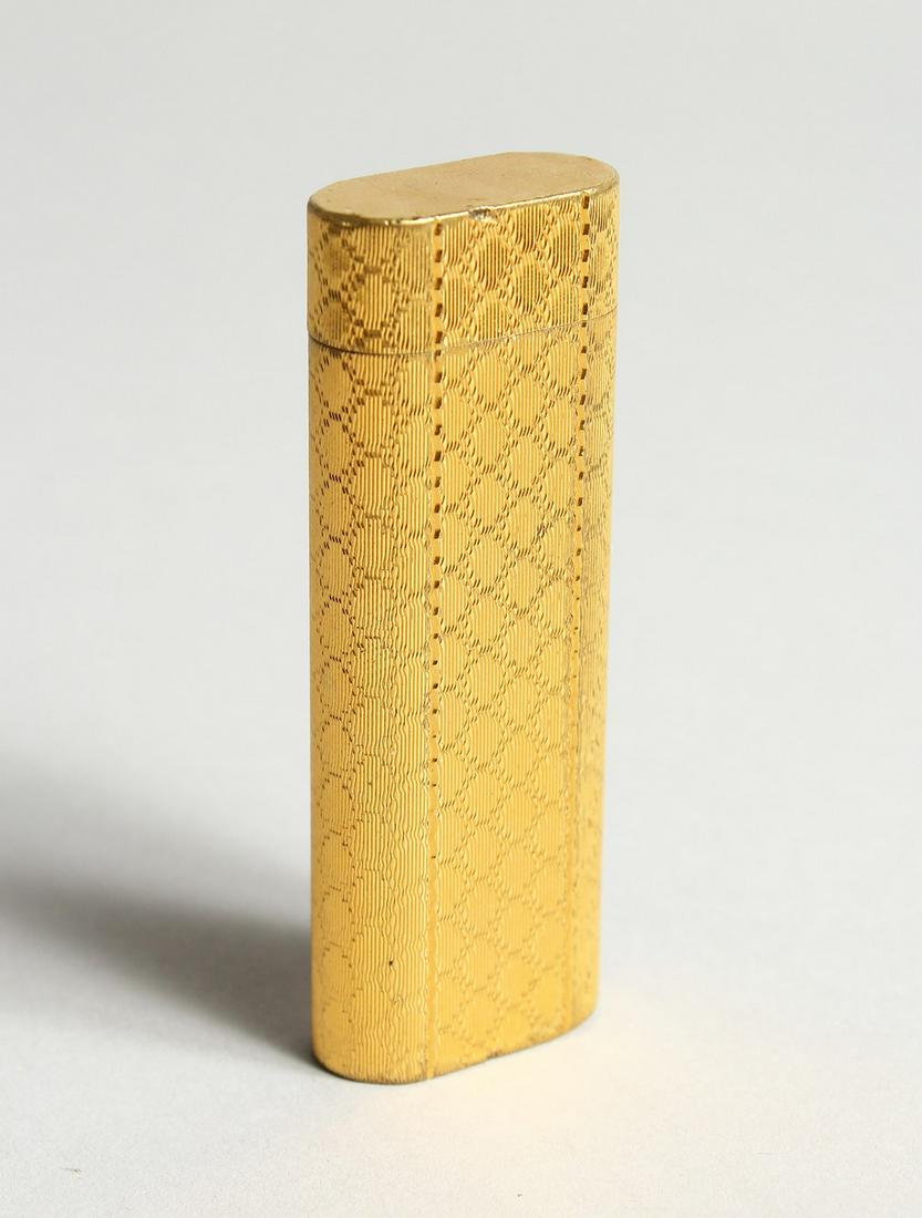 A GOOD CARTIER LIGHTER in original box.: A GOOD CARTIER LIGHTER in original box.