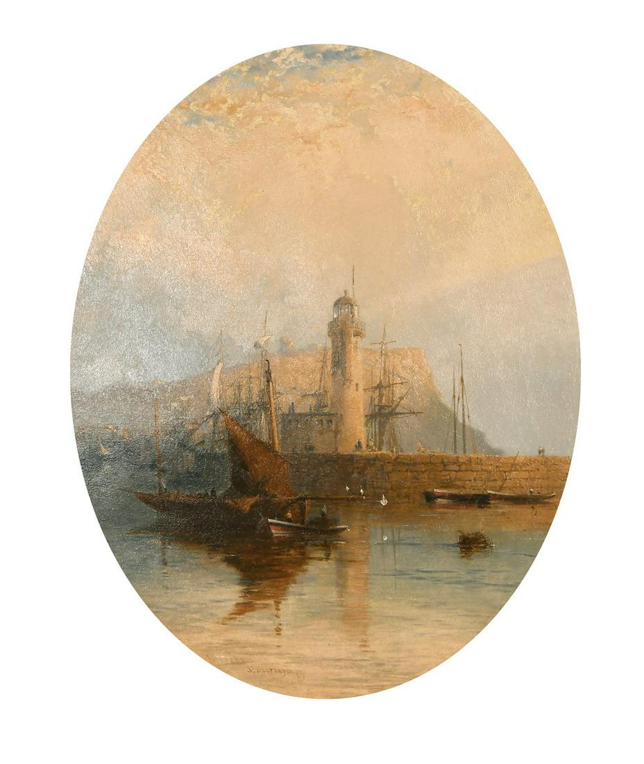 Edmund John Niemann (1813-1876) British, 'Scarborough', (1 of 4)