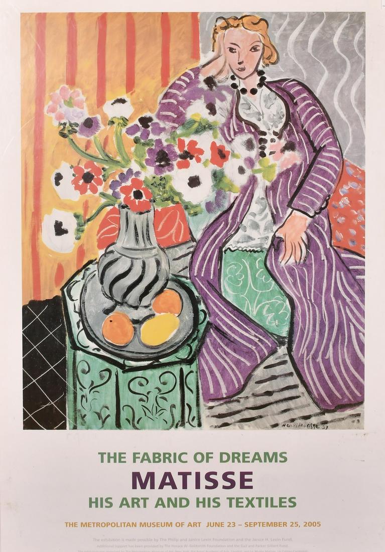 A group of five posters advertising exhibitions by (1 of 6)