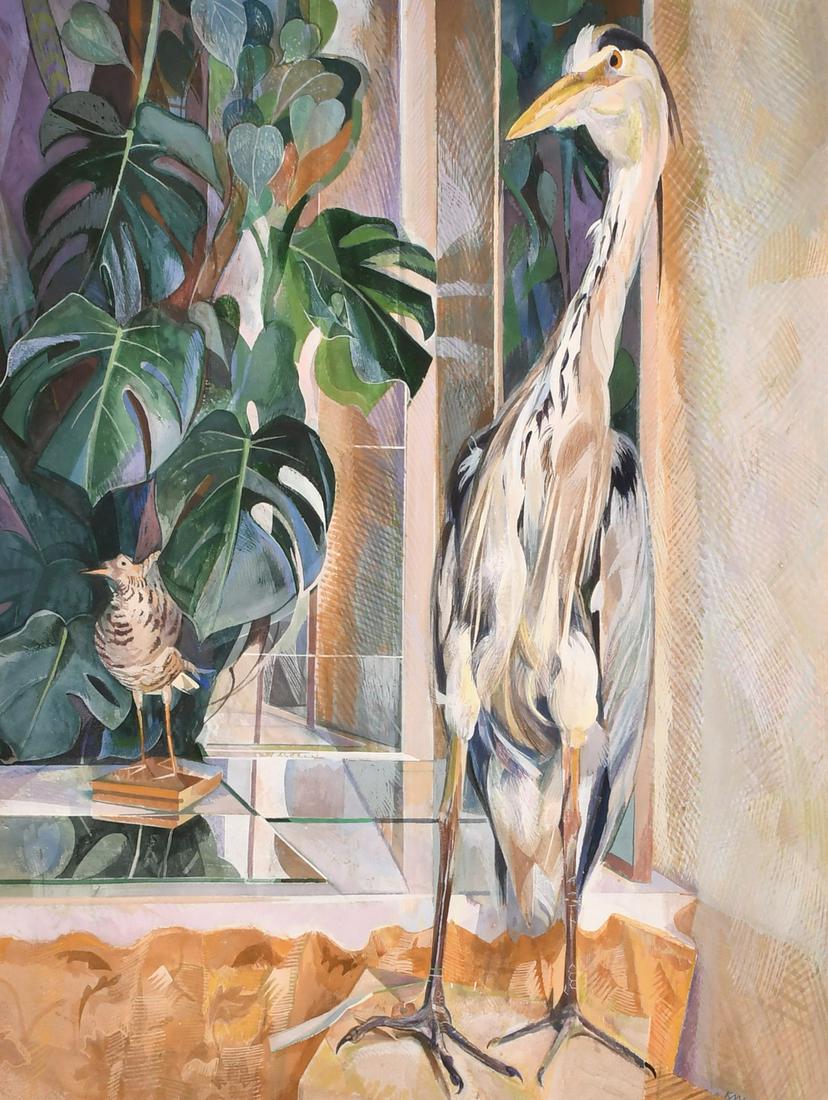 Keith M. Kennedy, Still life of Heron and Snipe, (1 of 4)