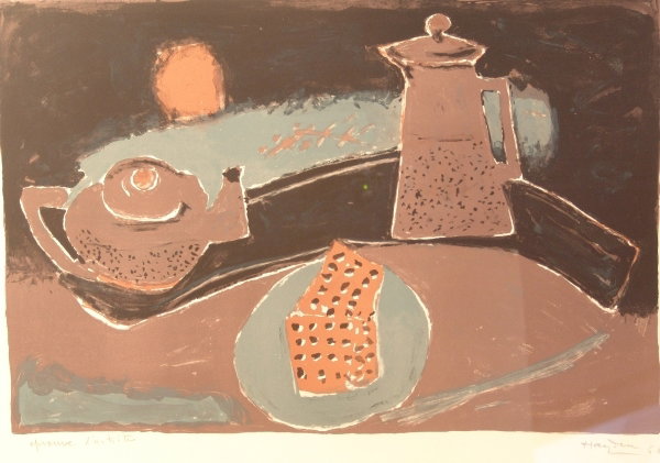 HENRI HAYDEN, "Eprouve d'Artiste" Lithograph Sign