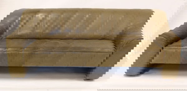 DE SEDE, SWISS A sofa, circa 1960s.: DE SEDE, SWISS A sofa, circa 1960s.