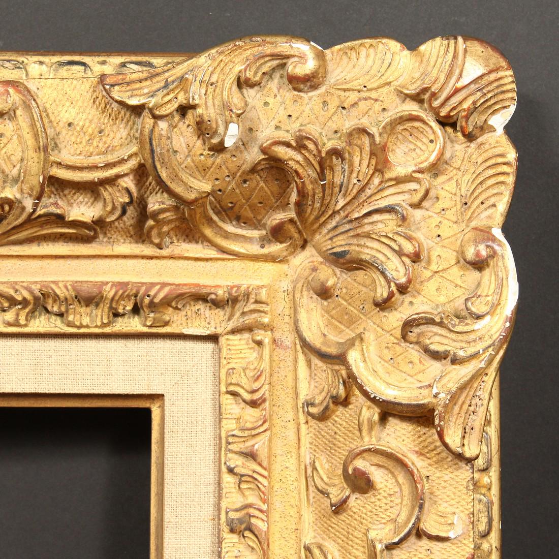 A 20th Century carved and composition gilt frame, (1 of 4)