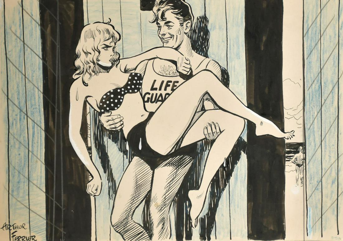 Arthur Ferrier (1891-1973) British, 'I know you rescued (1 of 3)