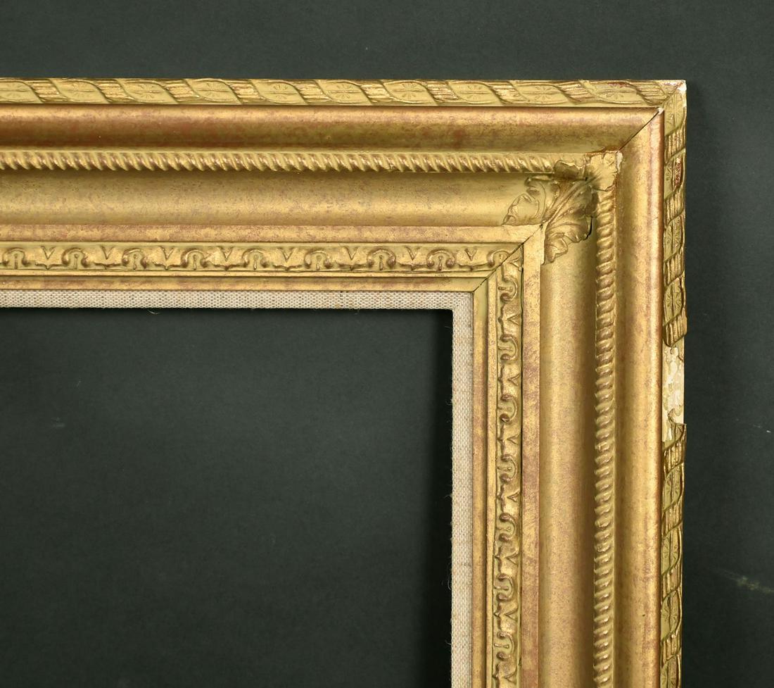 A 20th Century composition frame, rebate size 20" x 24" (51cm x 61cm). (1 of 2)